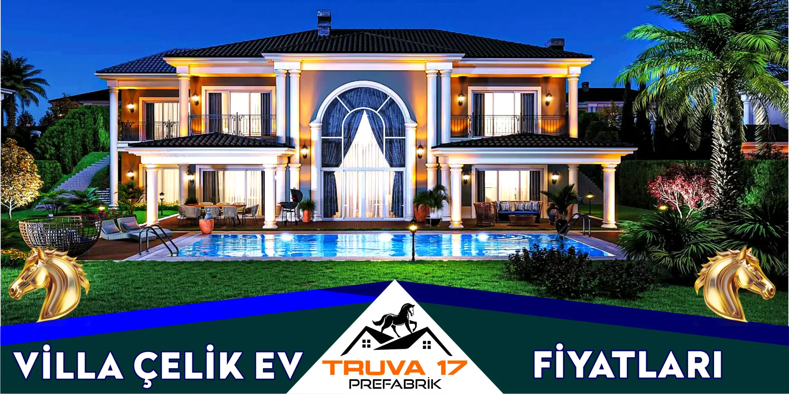 İki Katlı Çelik Evler